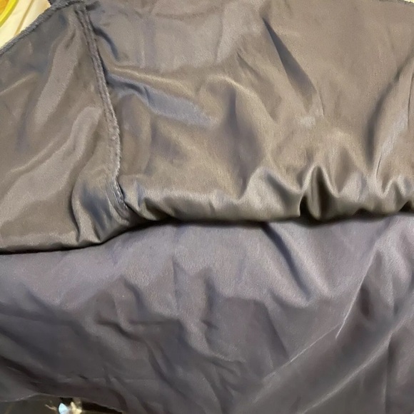 Elegant Navy Lace Dress Elisa F lace Evening Cocktail Dress blue color size 8 - Picture 4 of 6